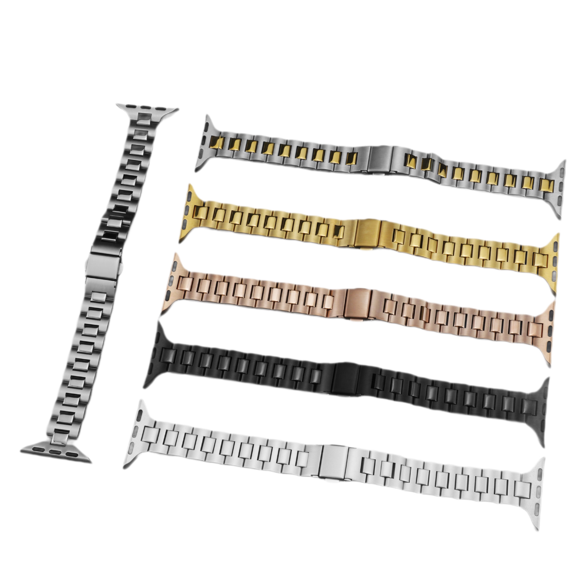 Slim steel Apple Watch band STB-004
